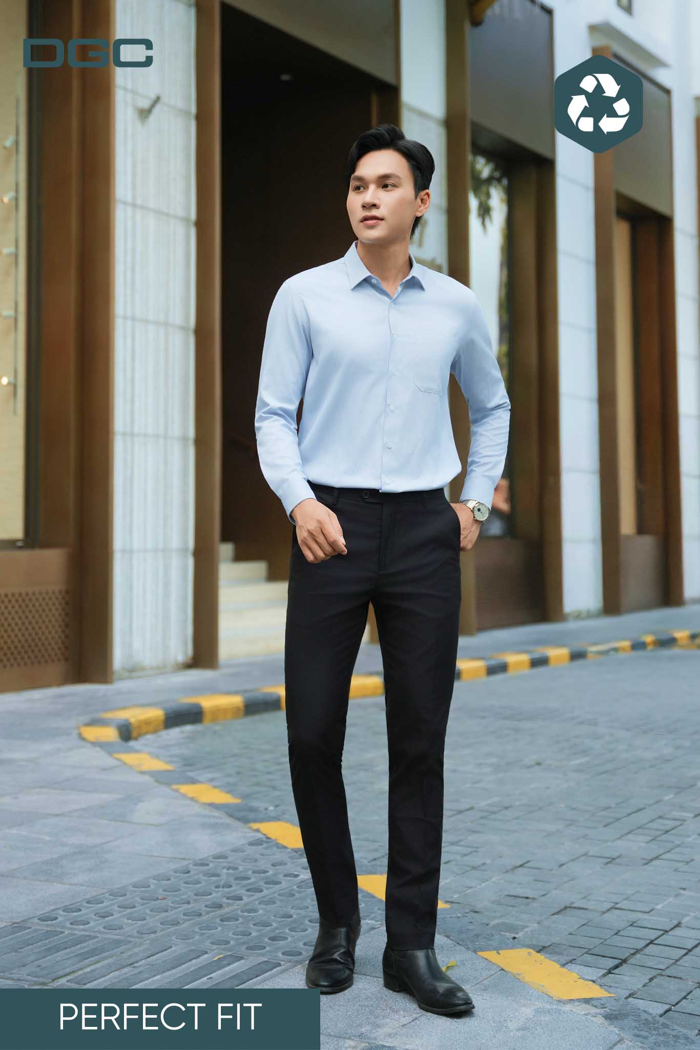 SASDBE91M 01-1 Ảnh của Sơmi dài tay
